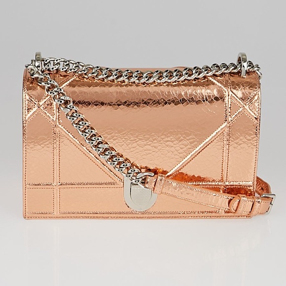 Dior Handbags - Rose gold authentic Dior bag